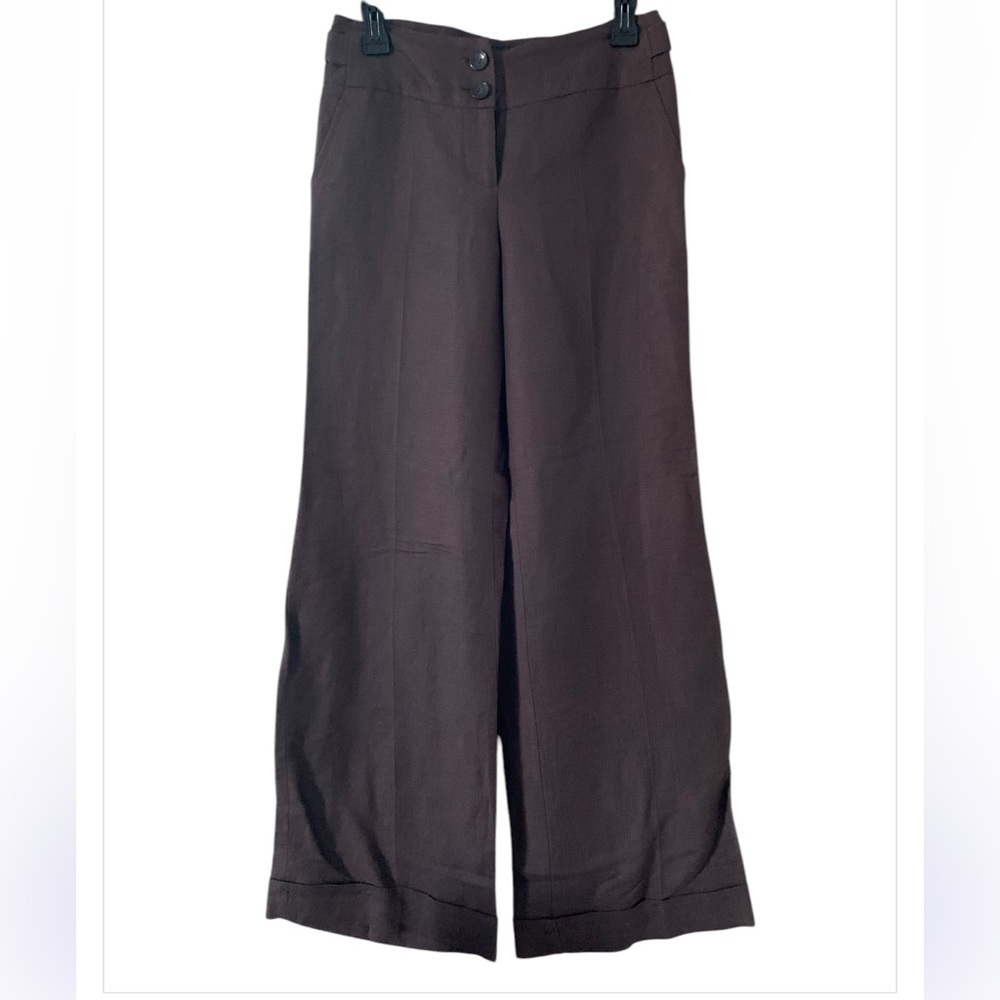 *NWT Forever21 Dark Brown Wide Leg Pants SIZE S NWT